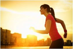 exercise outdoors in summer